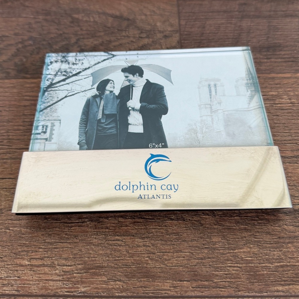 Dolphin Cay Atlantis Resort 6x4 Glass Photo Frame Souvenir Bahamas